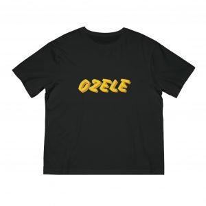 Camiseta OZELE OVERSIZE NEGRA
