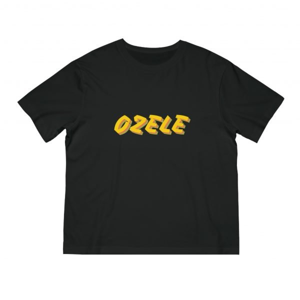 Camiseta OZELE OVERSIZE NEGRA