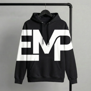 SUDADERA EMP NEGRA