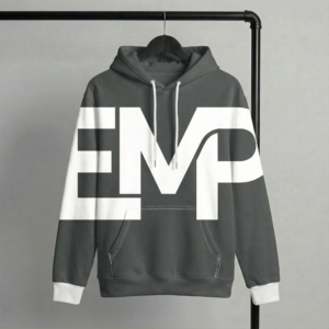 SUDADERA EMP GRIS/BLANCA